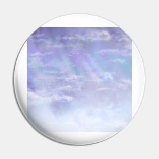 Purple Sky and Clouds Pin