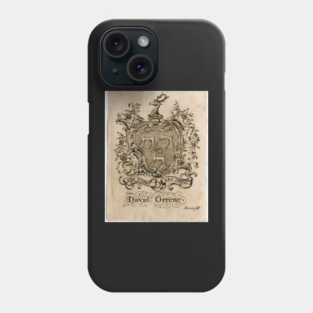 david greene bookplate - Paul Revere Phone Case by Kollagio