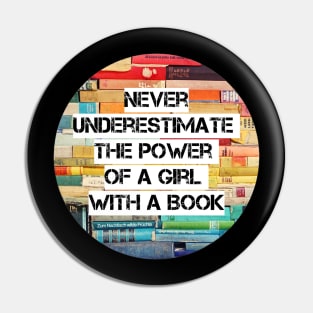 The Power Of A Girl With A Book Pin