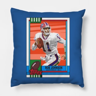 Rob Johnson 90's Football Card Pillow