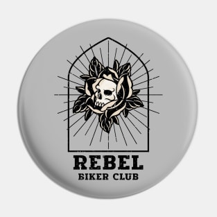 Rebel Biker Club Pin