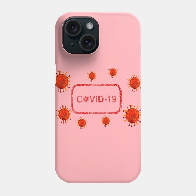 Novel Covid19 Phone Case by Artistic Design