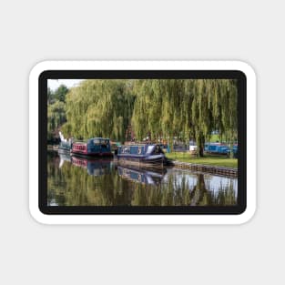 Canal Boats at Northwich Magnet