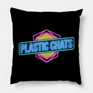 PLASTIC CHATS Pillow