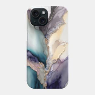 Wedding Jazz - Abstract Alcohol Ink Resin Art Phone Case