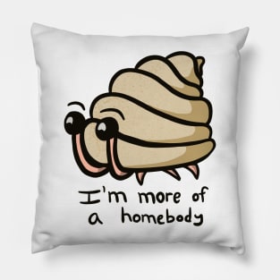 Hermity Homebody Pillow