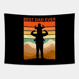 Best Dad Ever! Tapestry