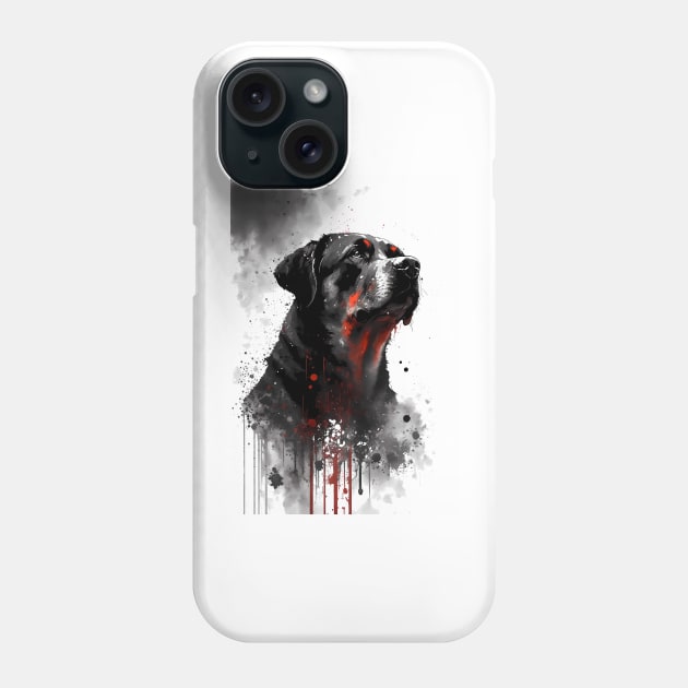 Rottweiler Guardian Phone Case by TortillaChief