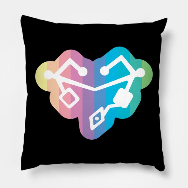 Heart of Etheria Pillow by Sepheria