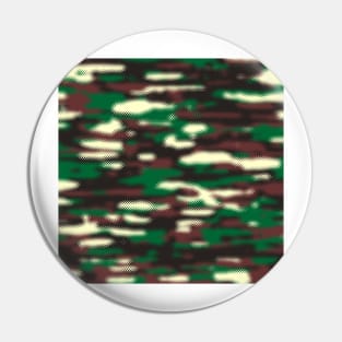 Camouflage Army Pin