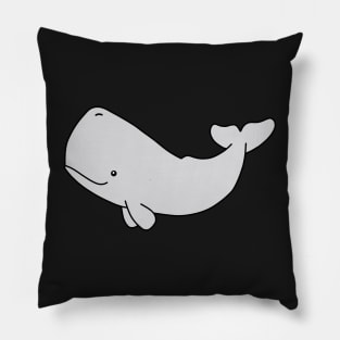 Cartoon Sperm Whale Pillow