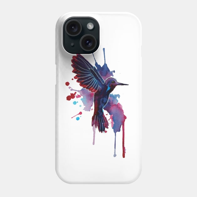 Humming Bird Phone Case by oceanegp