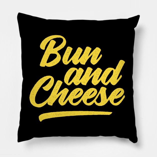 Bun and Cheese Pillow by Hixon House