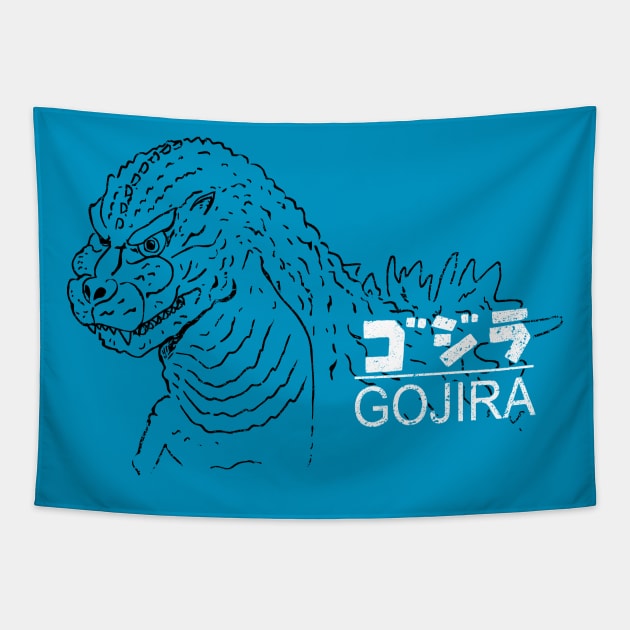 GOJIRA THE ANIMATION Tapestry by illproxy