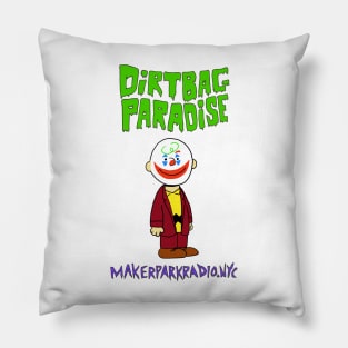 Dirtbag Paradise Blockhead Pillow