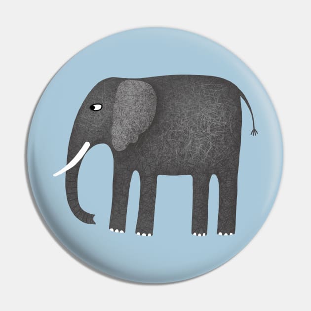 Elephant Pin by NicSquirrell