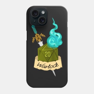 Dungeons & Dragons Warlock D20 Phone Case