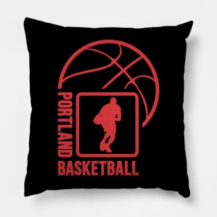 Portland Basketball 01 Pillow
