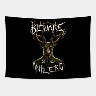 Beware of the Antlers Tapestry