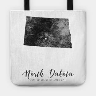 North Dakota state map Tote