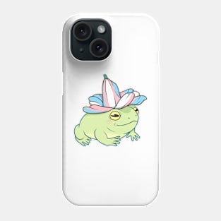 Transgender Pride Flower Frog Phone Case