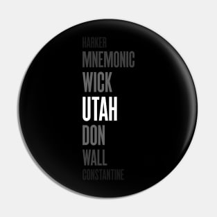 Utah is My Favorite John Pin