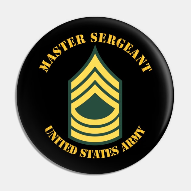 POCKET - MSG - Master Sergeant  - Std Pin by twix123844