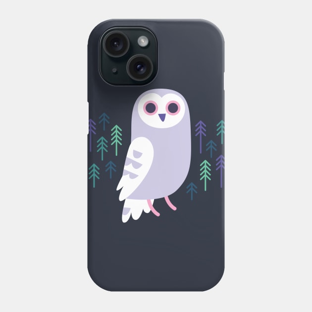 Winter Owl Phone Case by Mel Draws