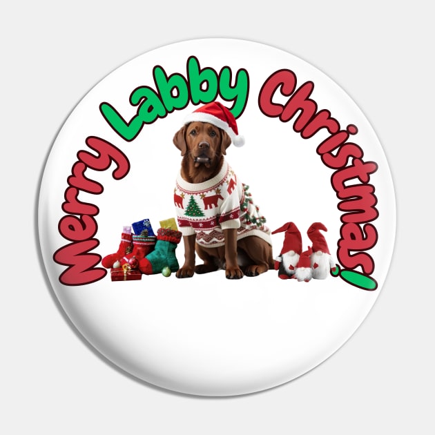 Merry Labby Christmas! Pin by Doodle and Things