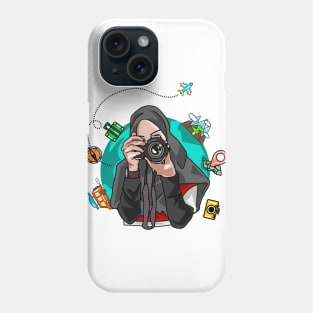 Hijab Traveller Phone Case