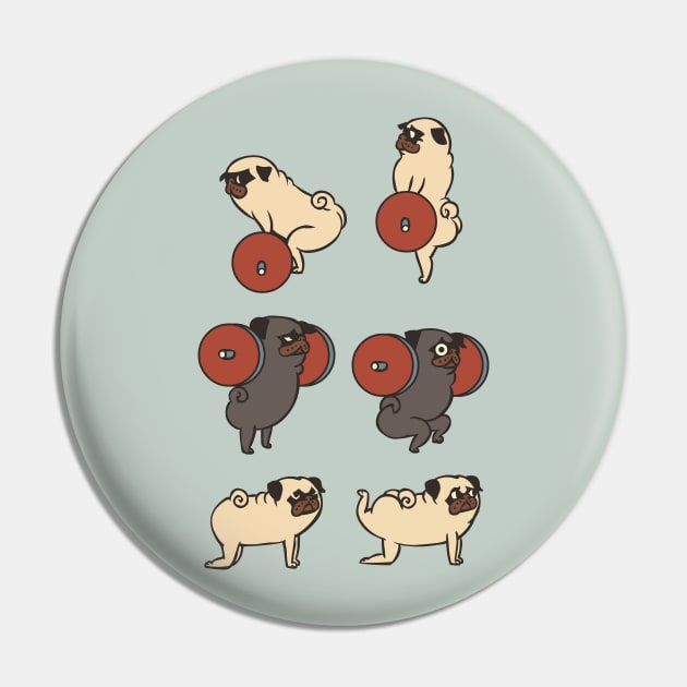 Butt Lift with The Pug Pin by huebucket