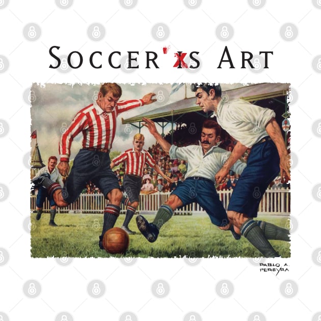 Soccer by PPereyra by Pablo Pereyra Art