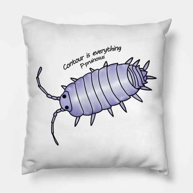 P.pruinosus Contour is everything Pillow by Binkykun