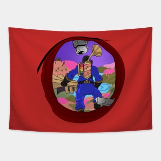 Pyro Blue Team Tapestry