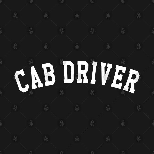 Cab Driver by KC Happy Shop