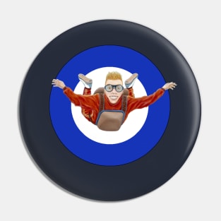 Skydiver ...(Blue Version) Pin