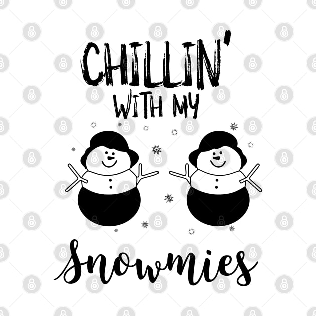 Chillin' with my Snowmies-Twin Snowmen by MyVictory