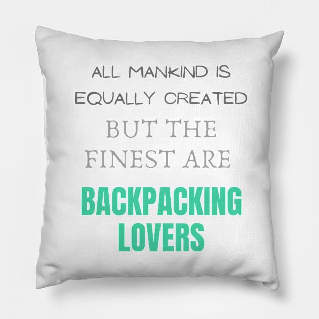 Backpacking Pillow by Mdath