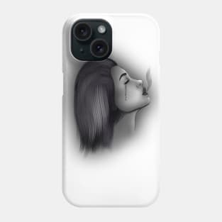 Smoking girl Phone Case