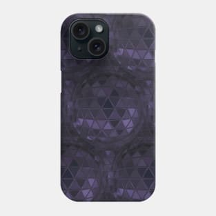 Purple Stained Glass Planets Phone Case