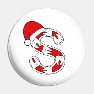 Letter S (Happimola Christmas Alphabet) Pin