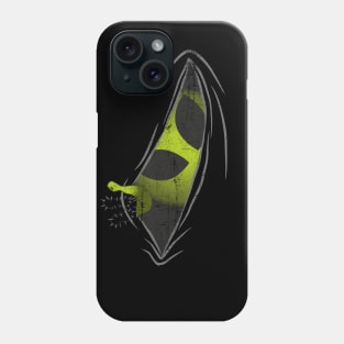 Funny Cute Visitor Alien Looks Out Of Belly Phone Case