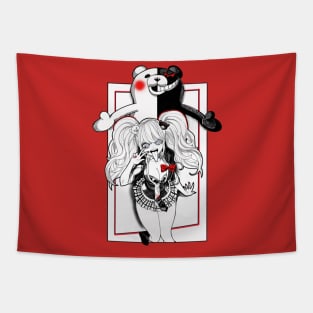 Danganronpa Junko Monokuma Tapestry