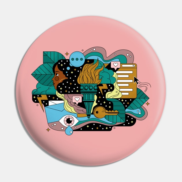 Stream Of Consciousness Pin by Holt510