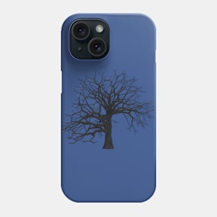 Merry Christmas Winter Old Tree Phone Case