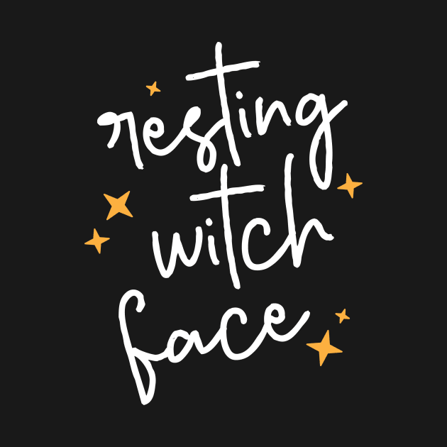 Resting Witch Face by Cat Bone Design