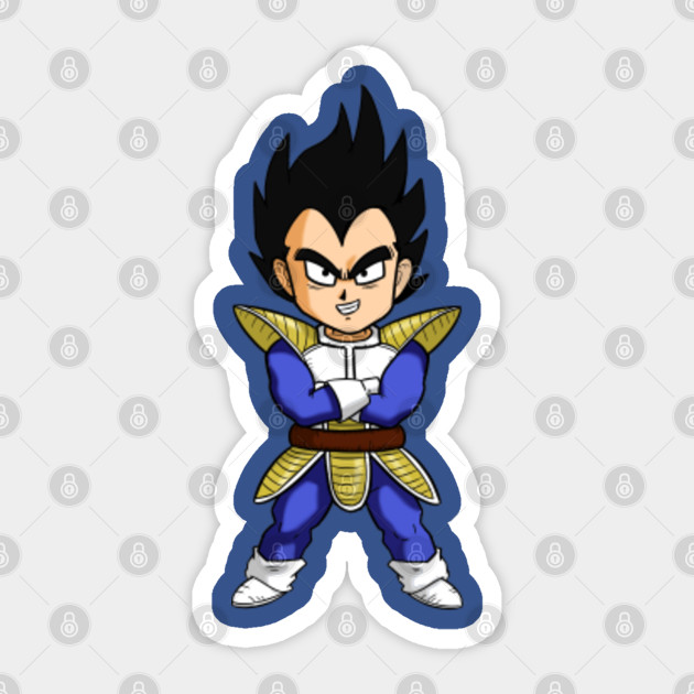 Dragon Ball Z Chibi Goku Full Color Dragon Ball Sticker