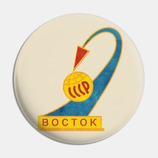 Vostok-1 Mission patch Pin