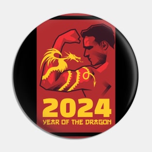 Year of The Dragon - Chinese New Year - 2024 Pin