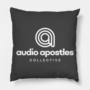 AAC Main White Logo Pillow